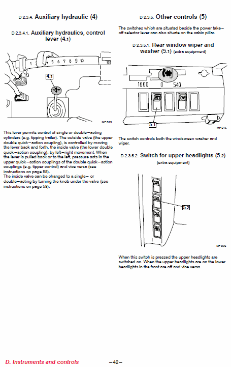Massey Ferguson 4435, 4445, 4455 Tractor Service Manual Workshop Guide
