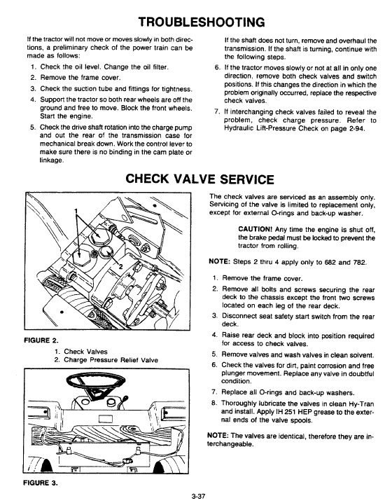 Cub Cadet 2072, 1572, 1772 and 1872 Service Manual Workshop Guide
