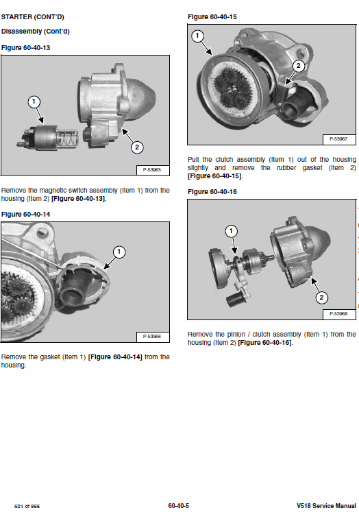 Bobcat V518 VersaHANDLER Telescopic Service Manual Workshop Guide