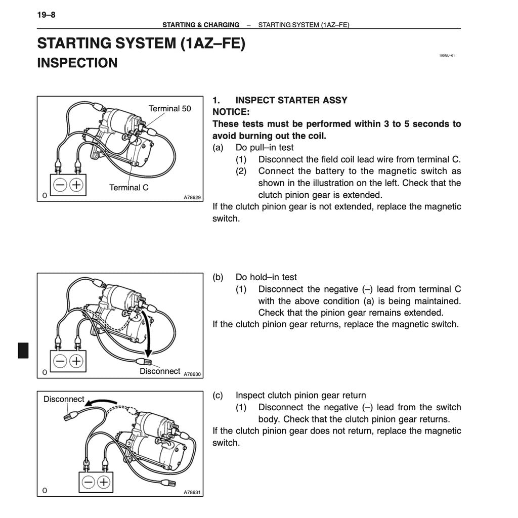 TOYOTA AVENSIS 2003-2009 Full Manual Set – Repair & Maintenance Manual