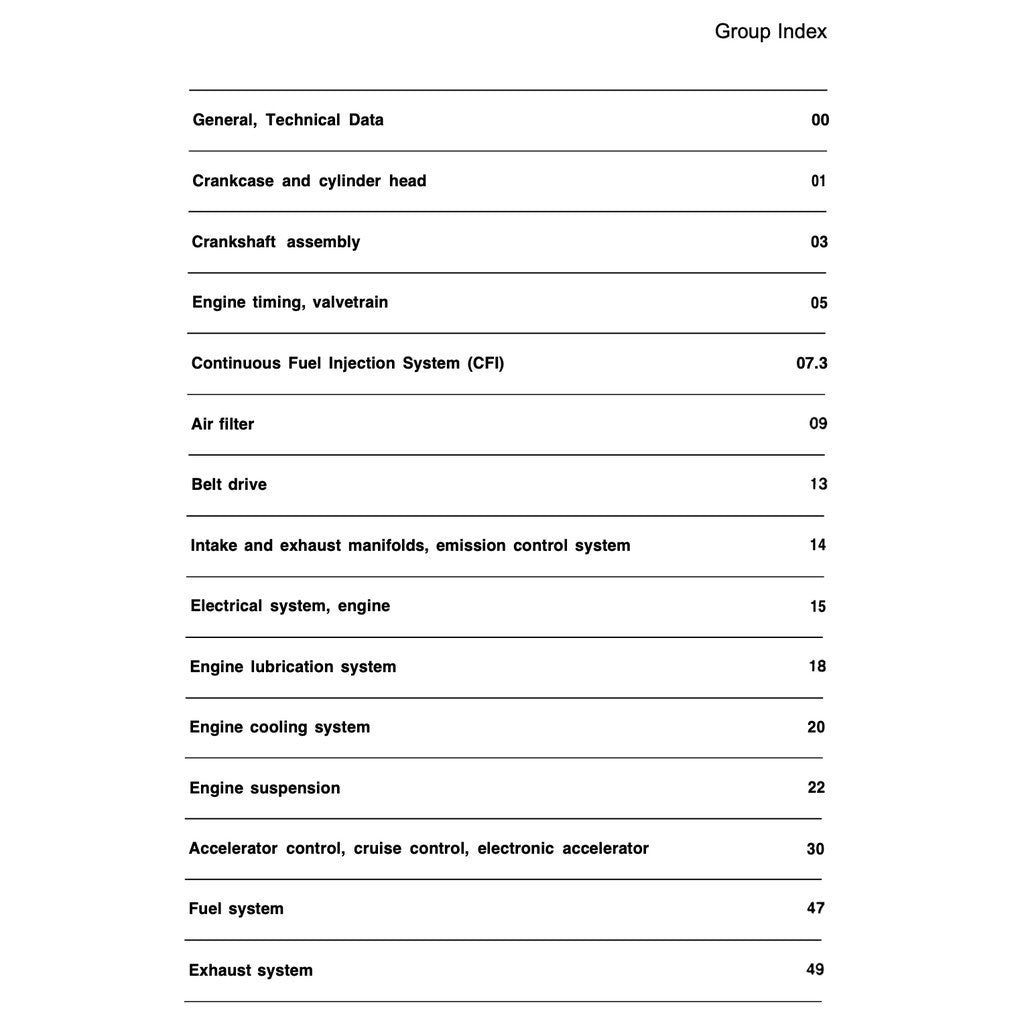 MERCEDES-BENZ M102 ENGINE 1.8–2.5 L 8V-16V 1980–1996 Full Manual Set – Repair & Maintenance Manual
