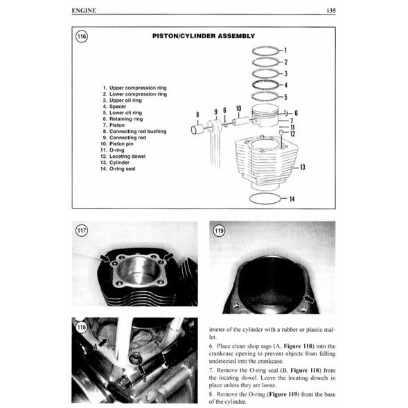 HARLEY-DAVIDSON FLH/FLT Twin CAM 88 & 103 1999-2005 Full Manual Set – Repair & Maintenance Manual - CLYMER