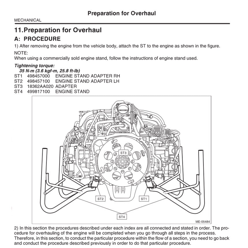 SUBARU XV / CROSSTREK GJ/GP 2012-2017 Full Manual Set – Repair & Maintenance Manual
