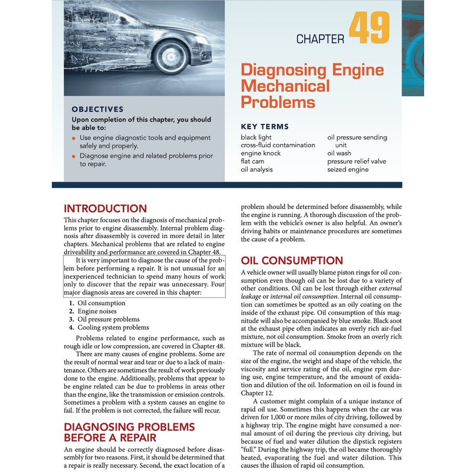 Automotive Service: Inspection, Maintenance, Repair 6th Edition 2018 Full Manual Set – - Tim Gilles
