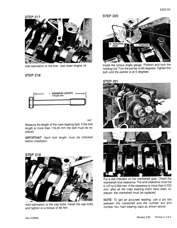 Case 1640, 1660, 1680 Axial Flow Combine Repair Manual Workshop Guide