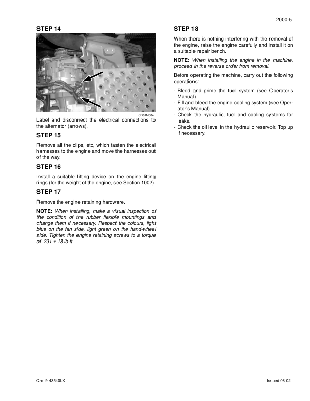 Linkbelt 330LX, 350LX, 370LX Excavator Service Repair Manual Workshop Guide
