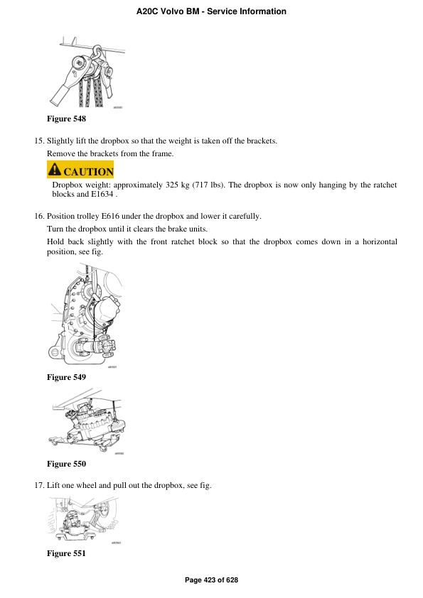 Volvo A20C BM Articulated Dump Truck Repair Service Manual Workshop Guide