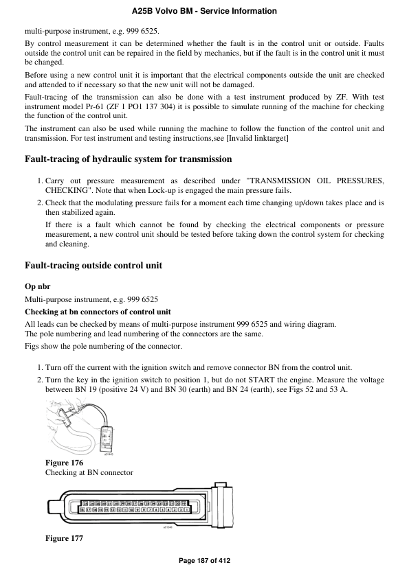Volvo A25B BM Articulated Dump Truck Repair Service Manual Workshop Guide