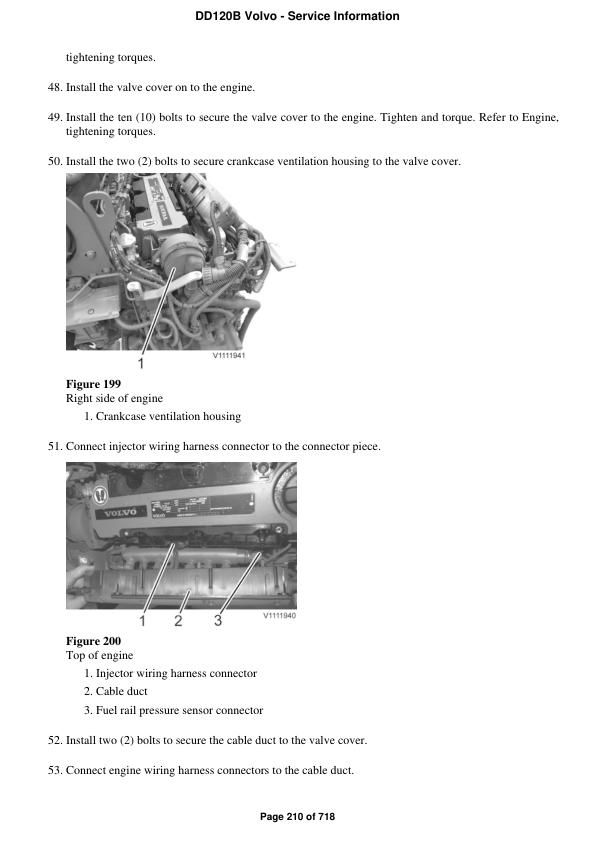 Volvo DD120B Asphalt Compactors Repair Service Manual Workshop Guide