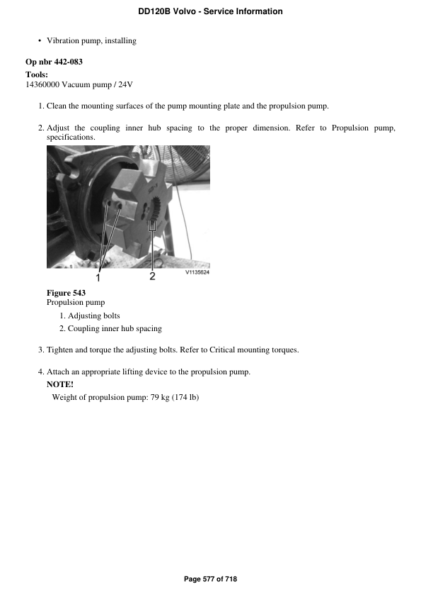 Volvo DD120B Asphalt Compactors Repair Service Manual Workshop Guide