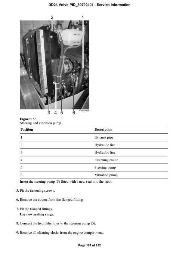 Volvo DD24 Asphalt Compactors Repair Service Manual Workshop Guide