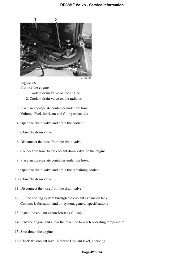 Volvo DD38HF Asphalt Compactors Repair Service Manual Workshop Guide