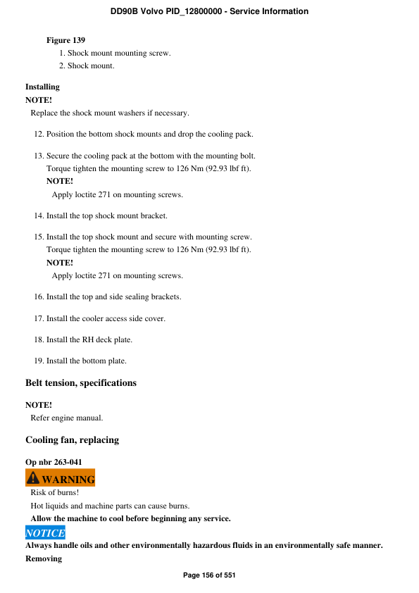 Volvo DD90B Asphalt Compactors Repair Service Manual Workshop Guide