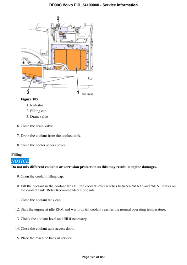 Volvo DD90C Asphalt Compactors Repair Service Manual Workshop Guide