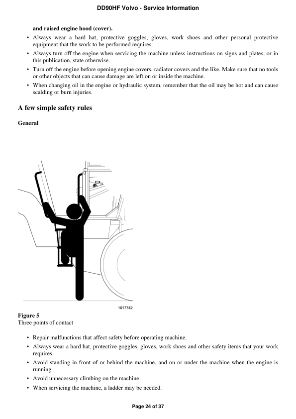 Volvo DD90HF Asphalt Compactors Repair Service Manual Workshop Guide