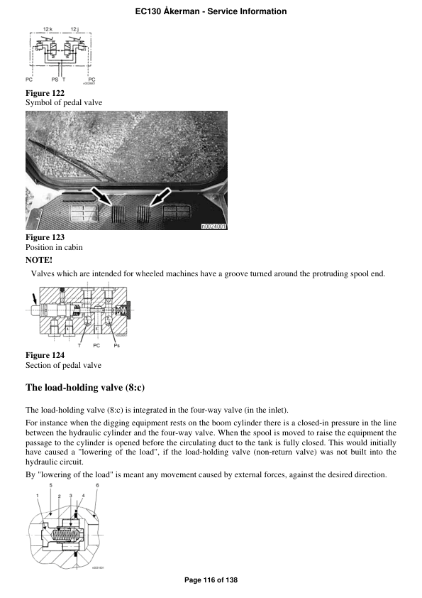 Volvo EC130 Akerman Excavator Repair Service Manual Workshop Guide