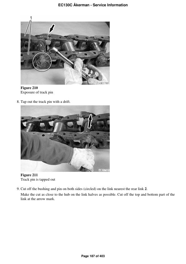 Volvo EC130C Akerman Excavator Repair Service Manual Workshop Guide