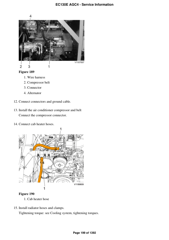 Volvo EC130E AGC4 Excavator Repair Service Manual Workshop Guide