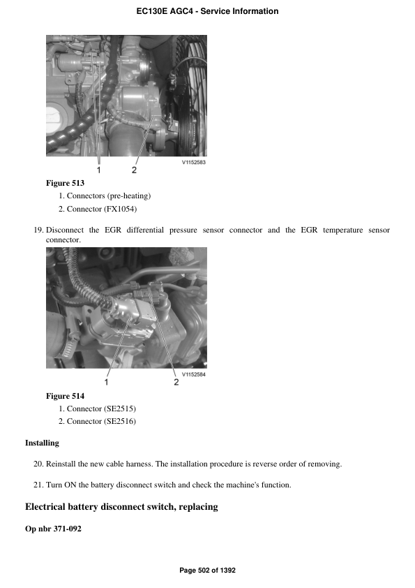 Volvo EC130E AGC4 Excavator Repair Service Manual Workshop Guide