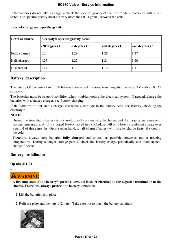 Volvo EC160 Excavator Repair Service Manual Workshop Guide