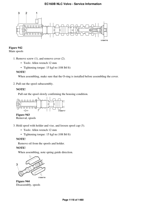 Volvo EC160B NLC Excavator Repair Service Manual Workshop Guide