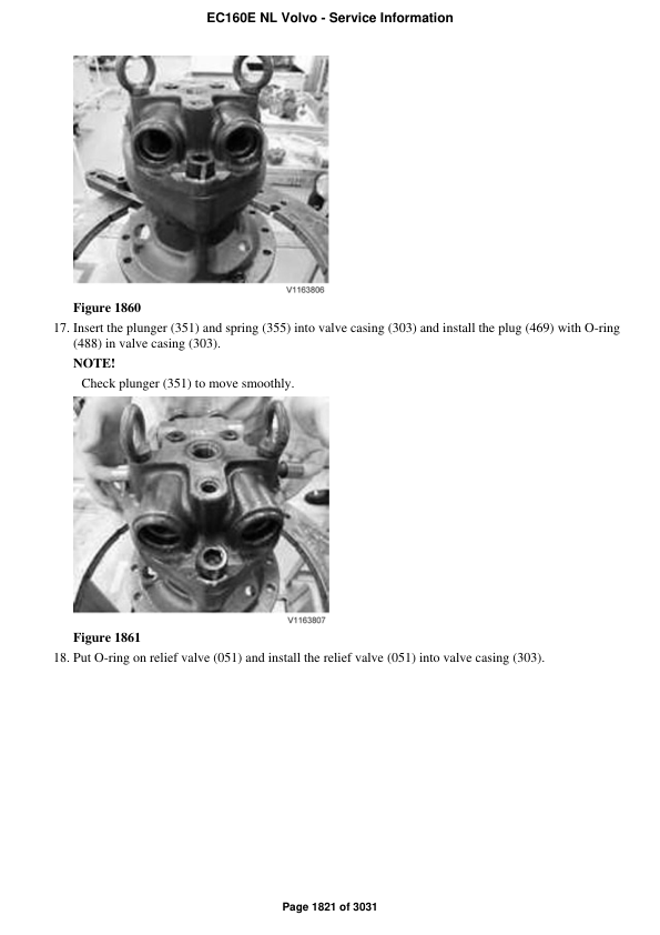 Volvo EC160E NL Excavator Repair Service Manual Workshop Guide