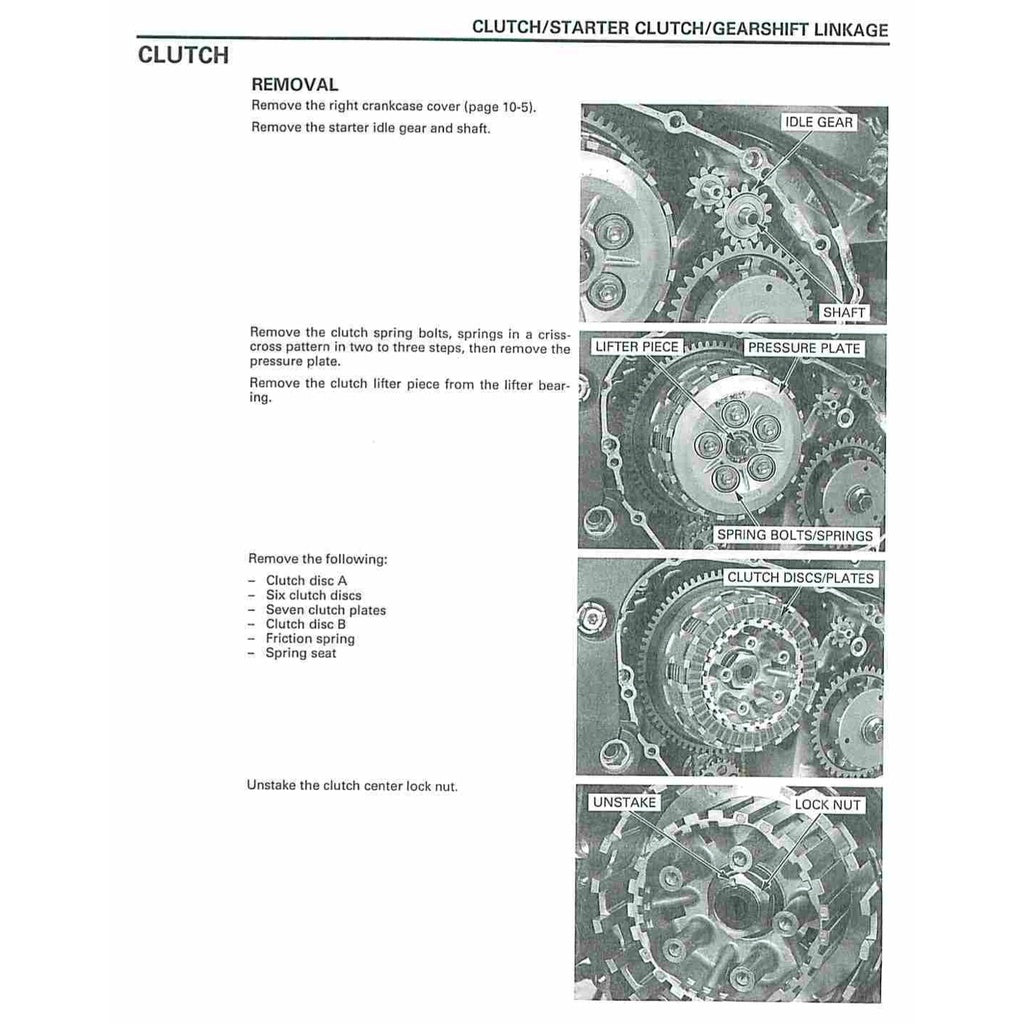 HONDA CBR600RR 2003-2006 Full Manual Set – Repair & Maintenance Manual and Spare Parts Catalog and User Handbook - CBR 600 RR