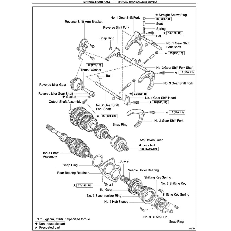 TOYOTA MR-2 SW30 - SPYDER 2000-2007 Full Manual Set – Repair & Maintenance Manual