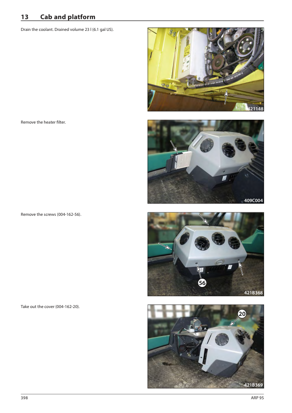 Ammann ARP 95, ARP 95C, ARP 95 ACE, ARP 95C ACE Heavy Tandem Roller Workshop Repair Manual Workshop Guide