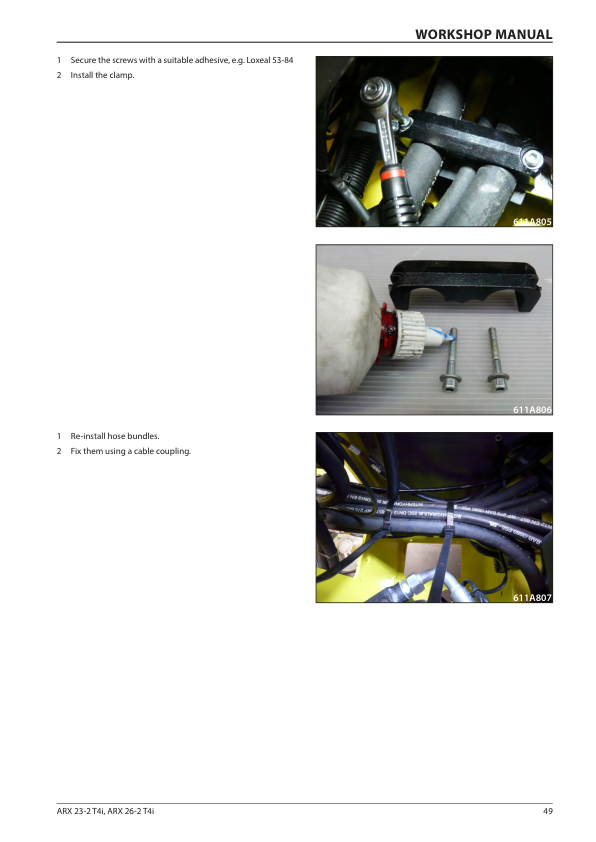 Ammann ARX 23-2, ARX 23-2C Tandem Roller Workshop Repair Manual Workshop Guide