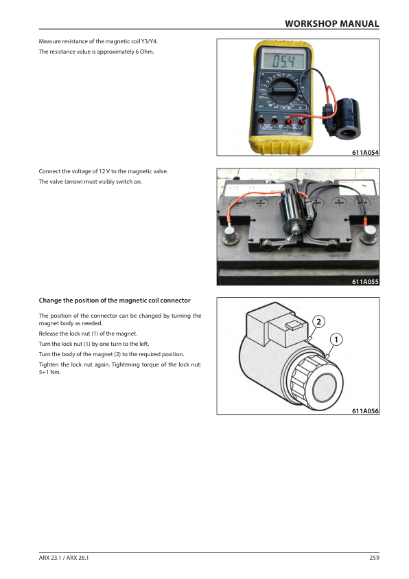 Ammann ARX 23.1, ARX 23.1C Tandem Roller Workshop Repair Manual Workshop Guide