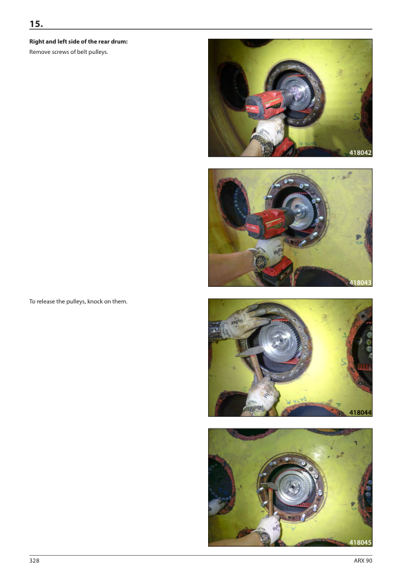 Ammann ARX 90, ARX 90 HF, ARX 90 K Heavy Tandem Roller Workshop Repair Manual Workshop Guide