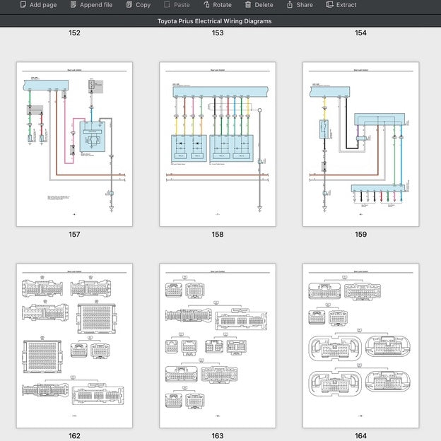 PRIUS TOYOTA PRIUS ZVW 30 2009-2015 Full Manual Set – Repair & Maintenance Manual