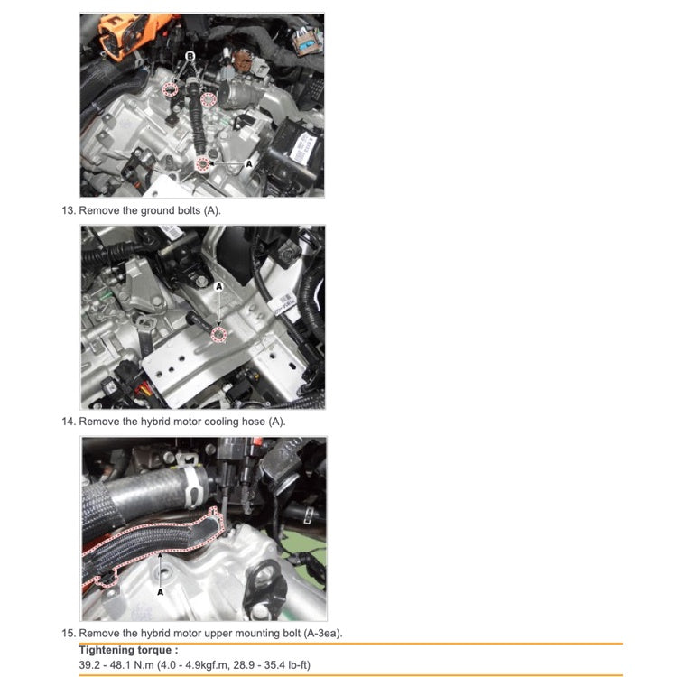HYUNDAI IONIQ HYBRID AE 2016-2022 Full Manual Set – Repair & Maintenance Manual