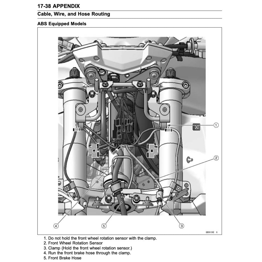 KAWASAKI Z800 2012-2016 Full Manual Set – Repair & Maintenance Manual and Spare Parts Catalog and User Handbook