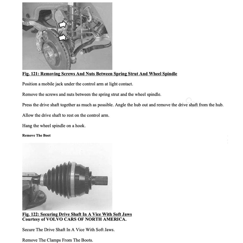 VOLVO S60 2001-2009 Full Manual Set – Repair & Maintenance Manual