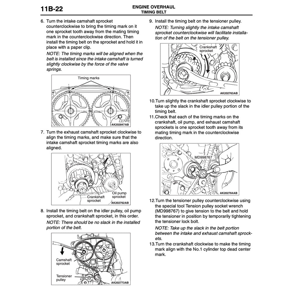 MITSUBISHI OUTLANDER I CU / AIRTREK 2003-2006 Full Manual Set – Repair & Maintenance Manual