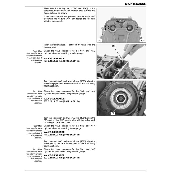 HONDA CBR650F 2014-2019 Full Manual Set – Repair & Maintenance Manual and Spare Parts Catalog and User Handbook