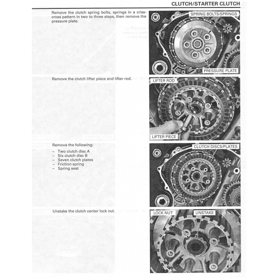 HONDA CBR1000RR 2004-2007 Full Manual Set – Repair & Maintenance Manual and Spare Parts Catalog and User Handbook