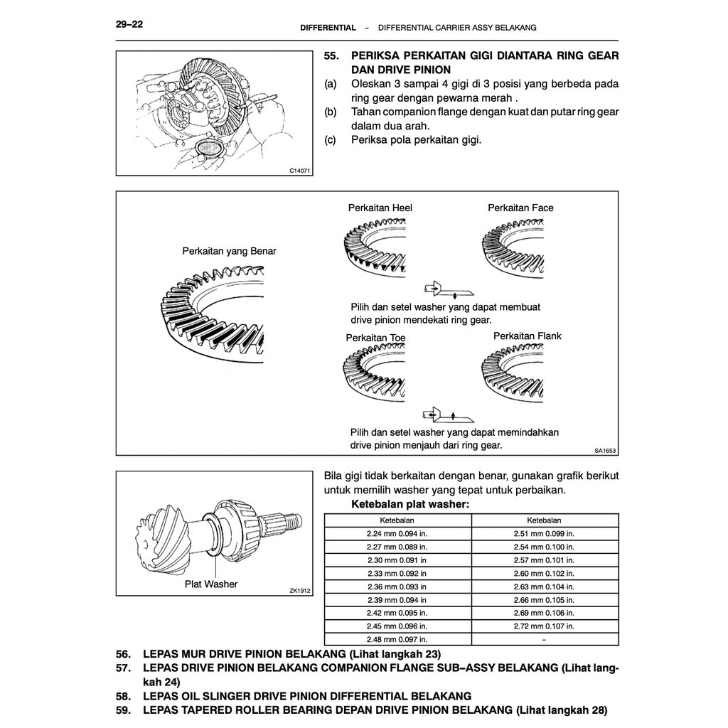 TOYOTA INNOVA/ KIJANG TG/AN40 2004-2015 Full Manual Set – Repair & Maintenance Manual IN BAHASA INDONESIA