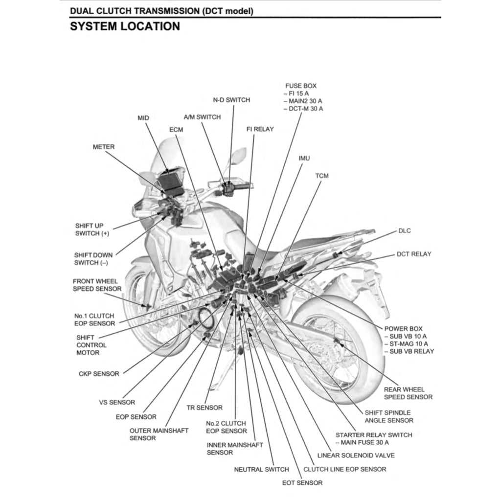 HONDA AFRICA TWIN CRF 1100 A/4/D/4 2020-2023 Full Manual Set – Repair & Maintenance Manual and Spare Parts Catalog and User Handbook