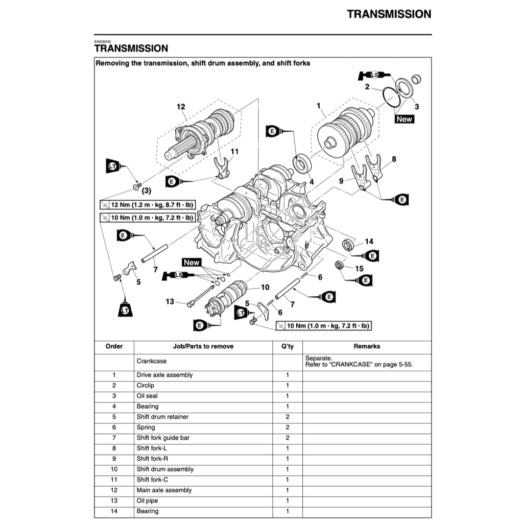YAMAHA YZF-R6 V Full Manual Set – (2006-2007) Repair & Maintenance Manual and Spare Parts Catalog and User Handbook