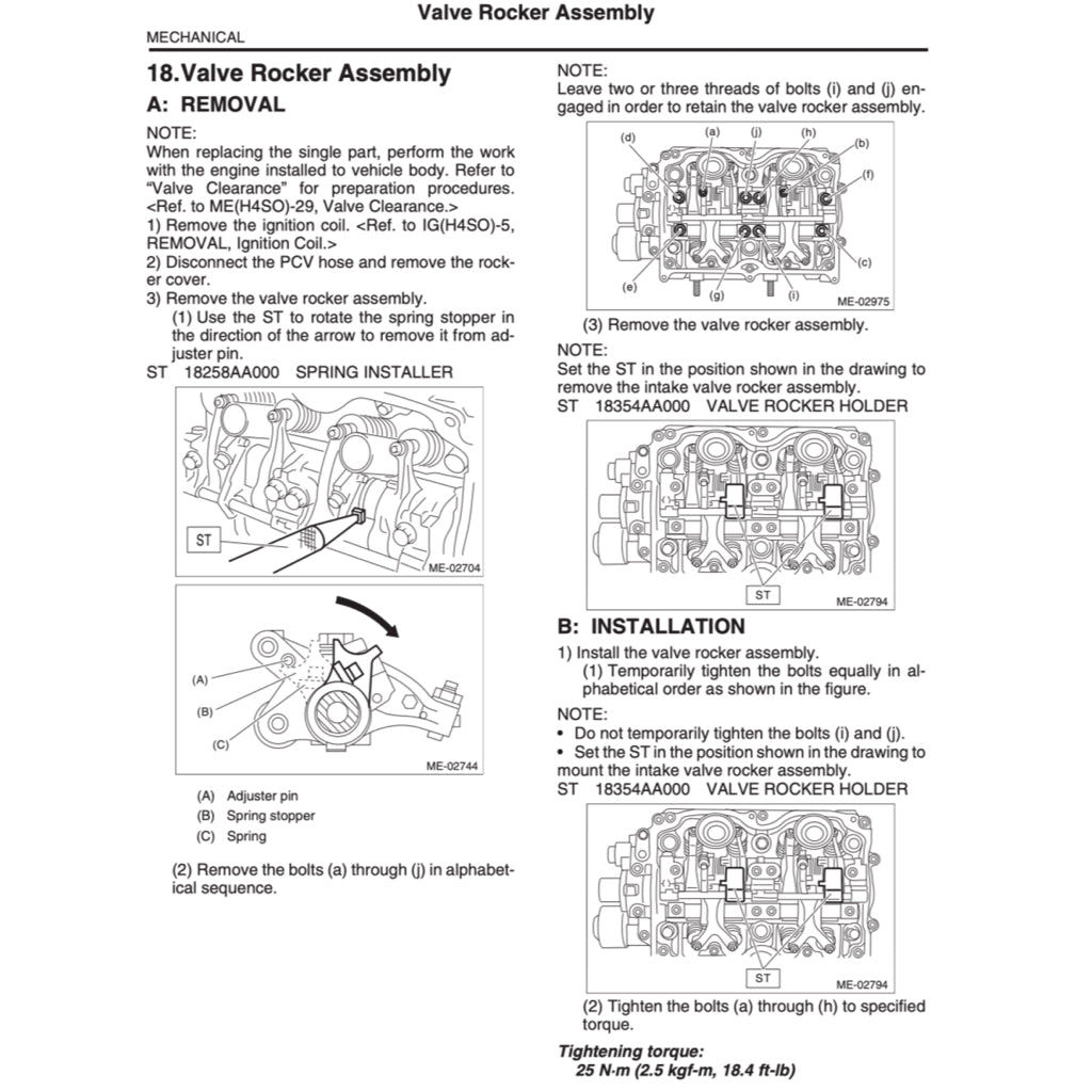 SUBARU LEGACY BM 2009-2014 Full Manual Set – Repair & Maintenance Manual