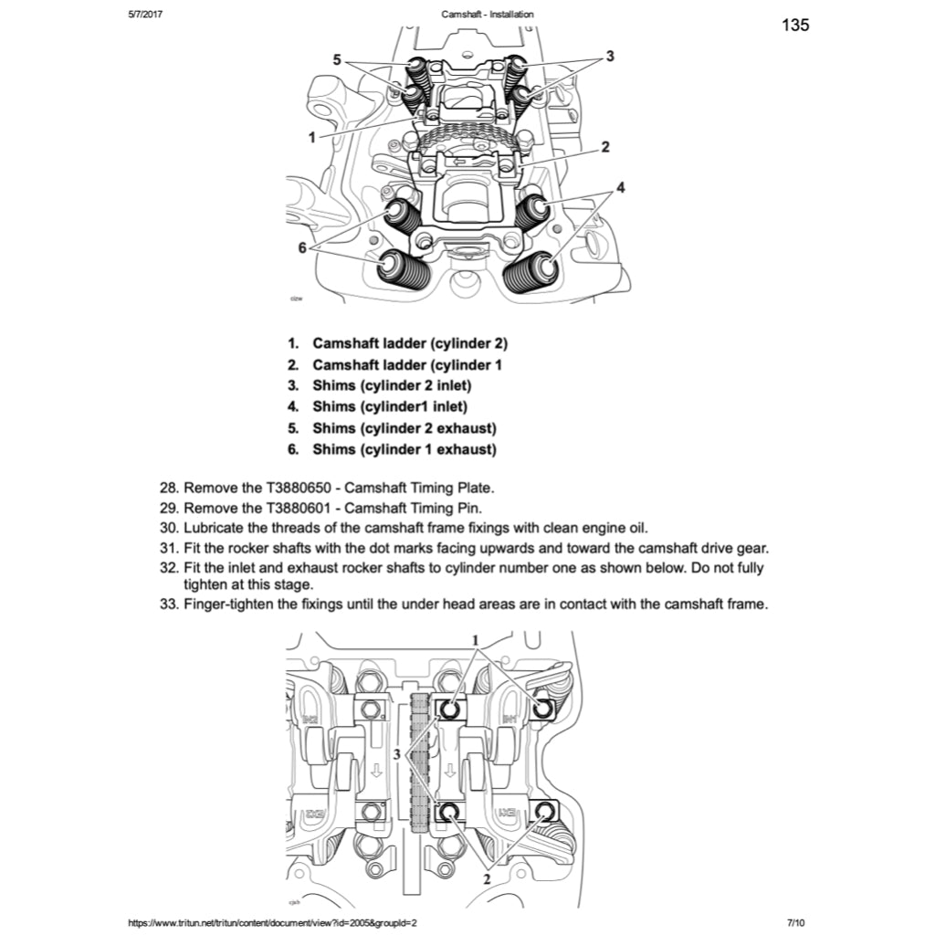 TRIUMPH THRUXTON R 1200 2016-2023 Full Manual Set – Repair & Maintenance Manual and User Handbook