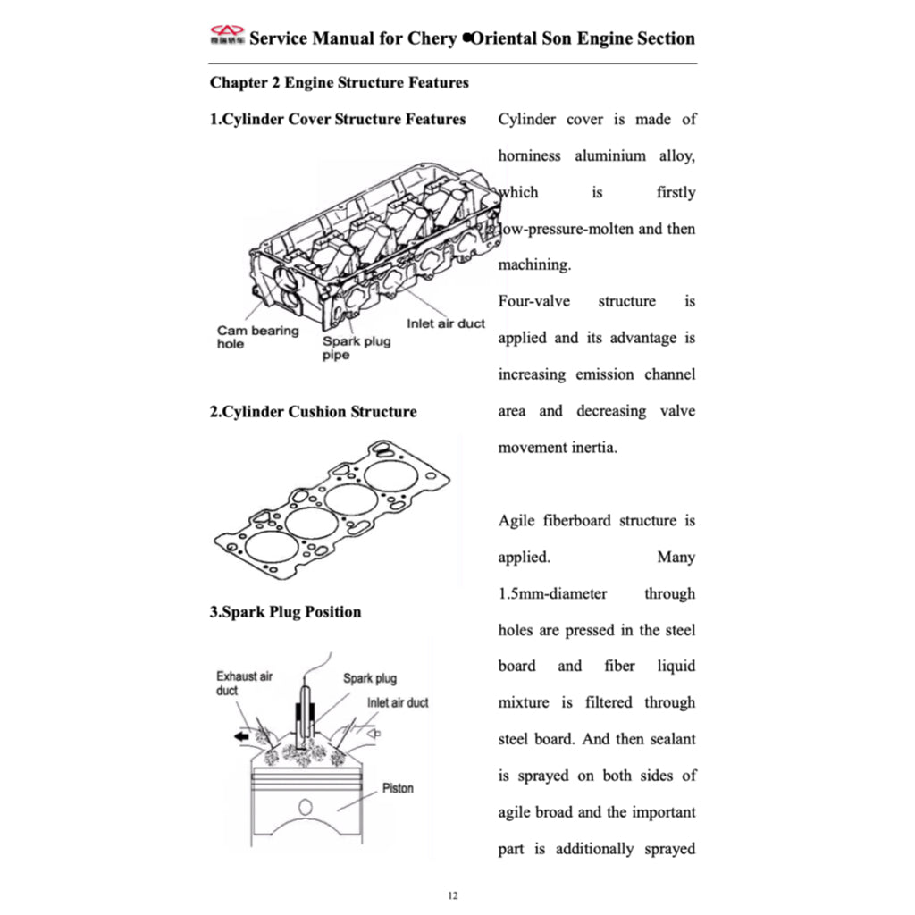 CHERY EASTAR B11 2004-2011 Full Manual Set – Repair & Maintenance Manual