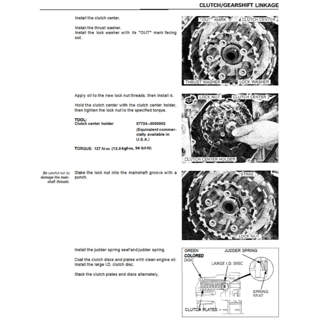 HONDA CBR929RR 2000-2002 Full Manual Set – Repair & Maintenance Manual and Spare Parts Catalog and User Handbook
