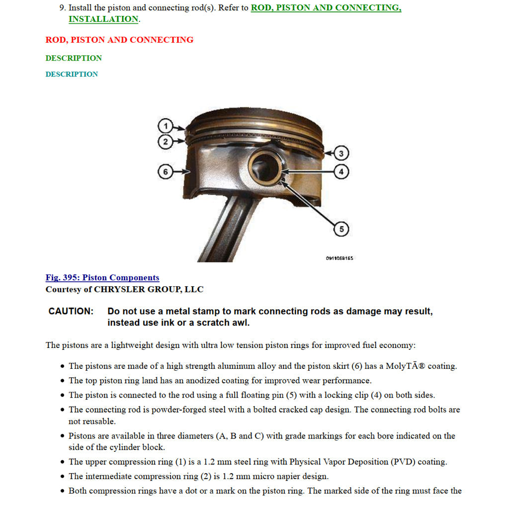 DODGE CHALLENGER III 2008-2020 Full Manual Set – Repair & Maintenance Manual