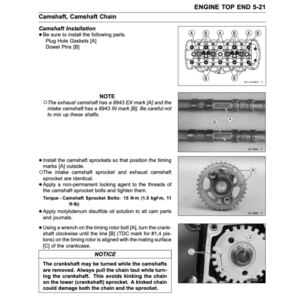 KAWASAKI Z1000 2017-2022 Full Manual Set – Repair & Maintenance Manual and Spare Parts Catalog and User Handbook