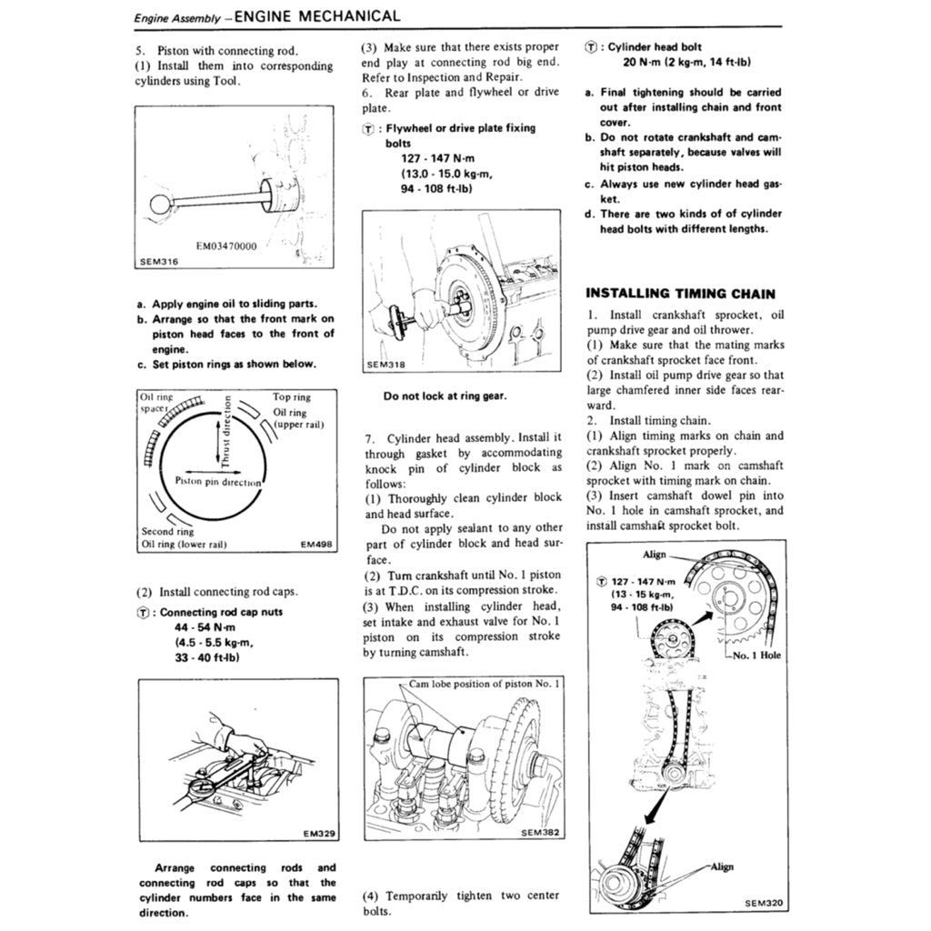 DATSUN FAIRLADY 280ZX S130 1978-1983 Full Manual Set – Repair & Maintenance Manual