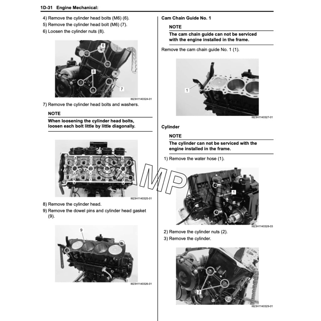 SUZUKI GSX1300BK/A B-KING 2008+ Full Manual Set – Repair & Maintenance Manual and User Handbook